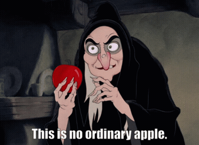 Snow White Witch Says This Is No Ordinary Apple GIF