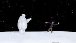 Snowball Bay Max Big Hero Space GIF