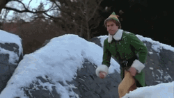 Snowball Elf Will Ferrell  GIF