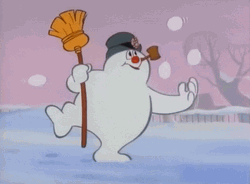 Snowball Frosty The Snowman Christmas  GIF