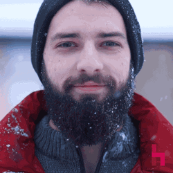 Snowball Man Throw Prank GIF