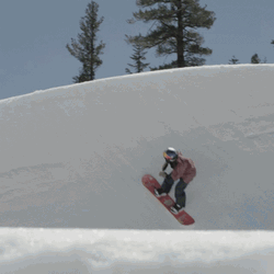 Snowboarding GIF
