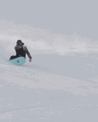 Snowboarding Snow Glide GIF
