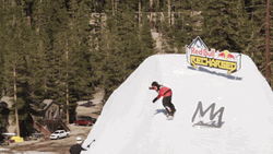 Snowboarding Trick Back Flip GIF
