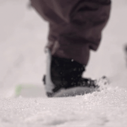 Snowboarding Trick Obstacle Course GIF