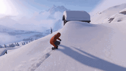 Snowboarding Trick Xbox Game  GIF