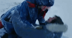 Snowfall Sweet Fights GIF
