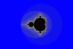 Snowflake Pattern Fractal GIF