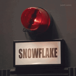 Snowflake Red Alert GIF
