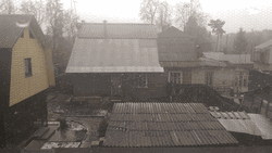 Snowing In Russia GIF