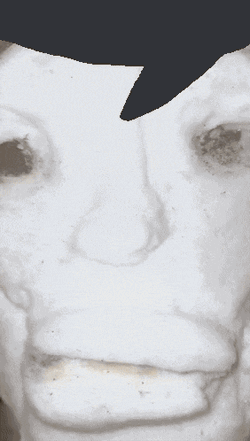 Snowman Mewing GIF