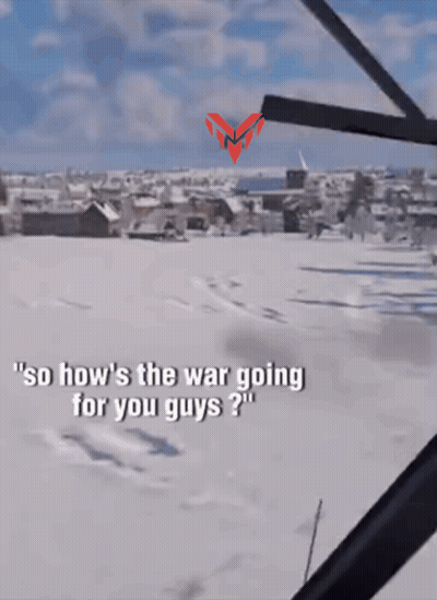 Snowy Landscape So How's The War Going For You Guys GIF