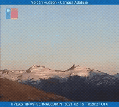 Snowy Mountain Range GIF