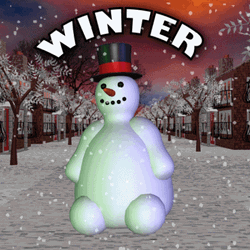 Snowy Winter Wednesday Vibes GIF