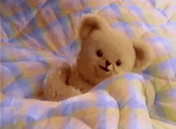 Snuggle Teddy Bear GIF