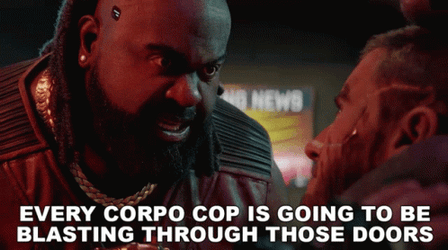 So Anyways I Started Blasting Cyberpunk 2077 GIF