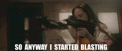So Anyways I Started Blasting Gun Battle GIF