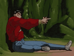 So Anyways I Started Blasting Yusuke Urameshi GIF