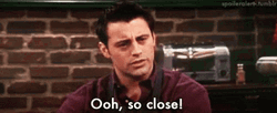 So Close Frustrated Joey Tribbiani Friends GIF