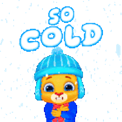 So Cold Its So Cold Sticker GIF