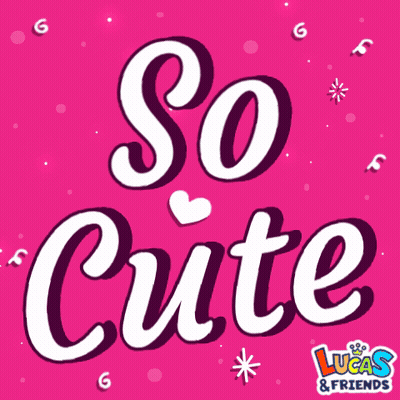 So Cute Pink Background GIF