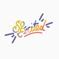 So Excited Meme Text GIF