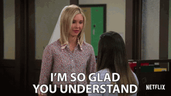 So Glad You Understood GIF