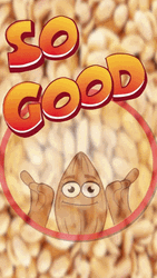 So Good Almond Butter Cartoon GIF