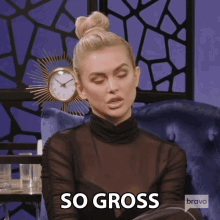 So Gross Savage Lady Reaction GIF