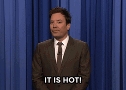So Hot Right Now Jimmy Fallon GIF