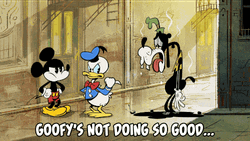 So Hot Right Now Mickey Donald Goofy GIF