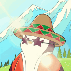 So Hot Right Now Pudgy Penguin Wiping Sweat GIF