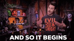 So It Begins Spooky GIF