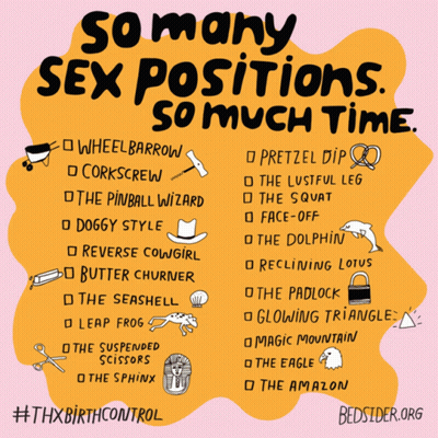 So Many Sex Positions Poster