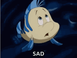 So Sad Flounder GIF