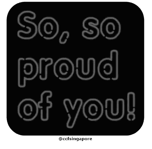 So So Proud Of You Sticker