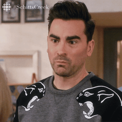 So Sorry David Rose Schitts Creek GIF
