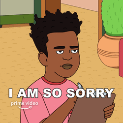So Sorry Derica Fairfax Cartoon GIF