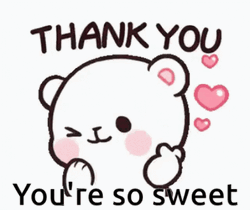 So Sweet Cute Thrilled Milk Thank You GIF