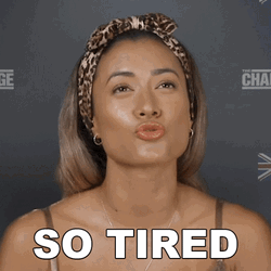 So Tired Kaz Crossley GIF
