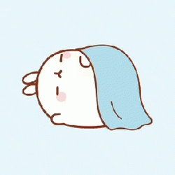 So Tired Molang Very Sleepy GIF