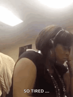 So Tired Sleepy Meme GIF
