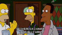 So You're Saying There's A Chance Homer Simpson GIF
