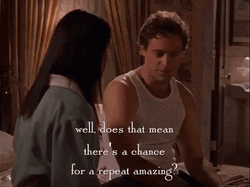 So You're Saying There's A Chance Rory Gilmore GIF