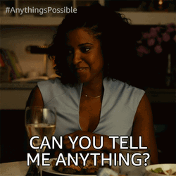 So You're Telling Me Now There's A Chance GIF