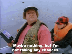 So You're Telling Me There's A Chance Sinking GIF