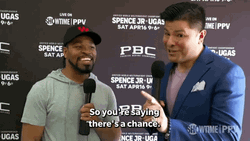 So Youre Saying Theres A Chance Interview GIF