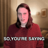 So Youre Saying Theres A Chance Nervous GIF