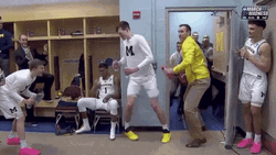 Soaking Wet In The Gym Locker GIF