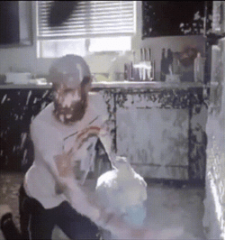 Soap In A Bottle Explode GIF